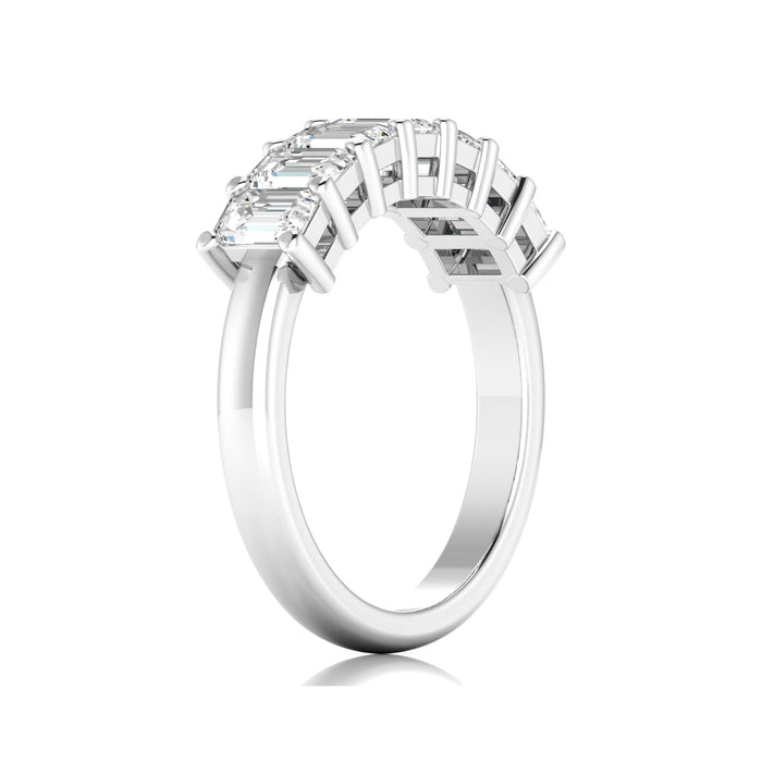 1.00CTW Lab Grown Wedding Band