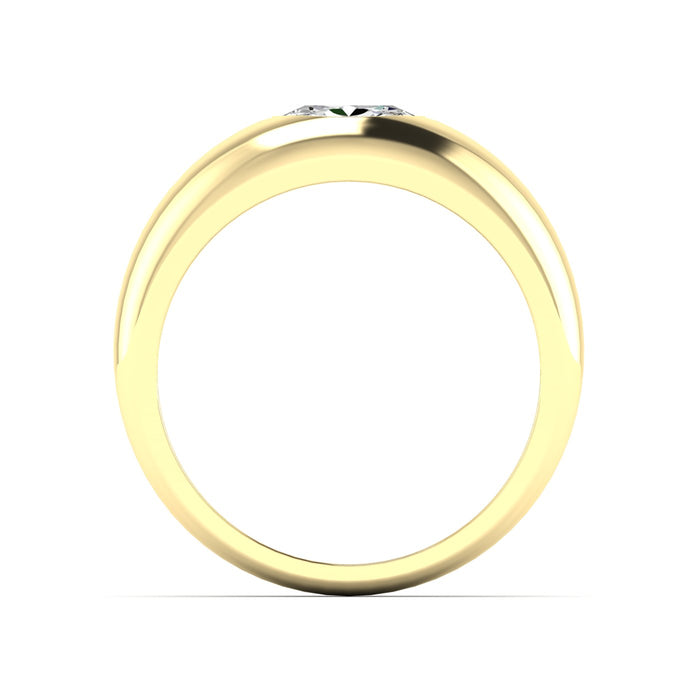0.50CTW Lab Grown Oval Diamond Ring