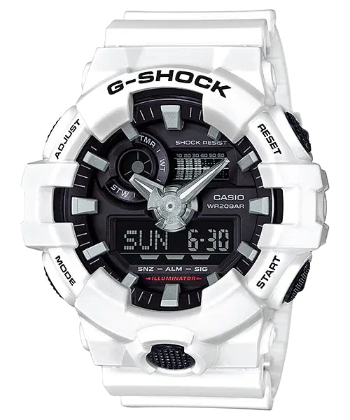 G-Shock Black & White Watch