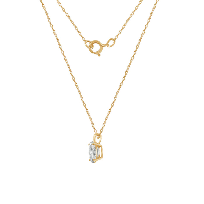 Casablanca Yellow Gold & Oval Cut Necklace