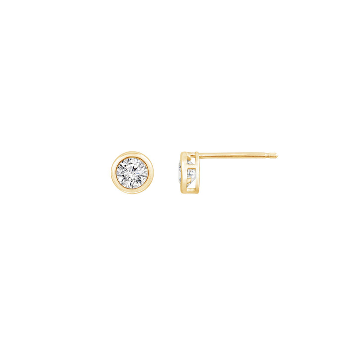Casablanca 10KT Yellow Gold Birthstone Stud Earrings