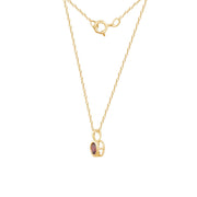 Casablanca 10KT Yellow Gold Birthstone Necklace