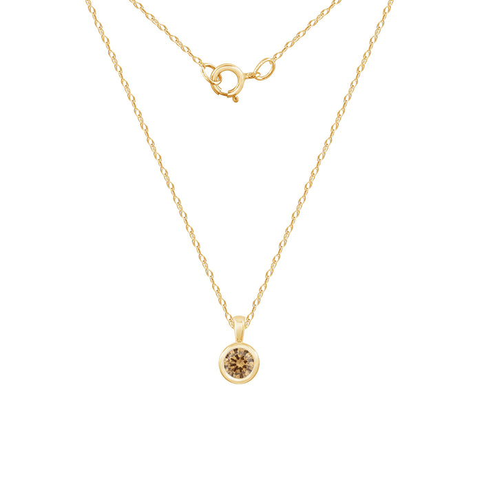 Casablanca 10KT Yellow Gold Birthstone Necklace