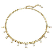 Swarovski Dextera Necklace: Gold