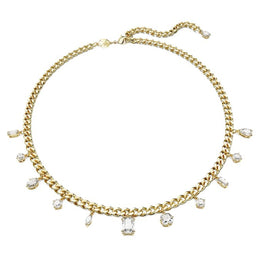 Swarovski Dextera Necklace: Gold