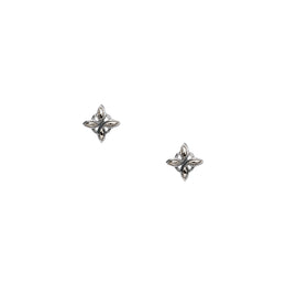 Keith Jack Silver Celestial Stud Earrings