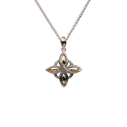 Keith Jack Two-Tone Sterling Silver Reversible Star Necklace
