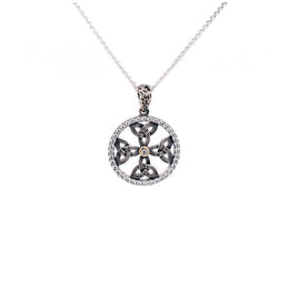 Keith Jack Sterling Silver Celtic Cross Necklace