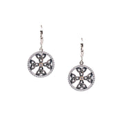Keith Jack Sterling Silver Celtic Earrings
