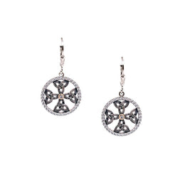 Keith Jack Sterling Silver Celtic Earrings