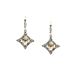 Keith Jack Sterling Silver Forget-Me-Not Earrings