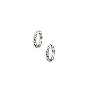 Keith Jack Silver Eclipse Earrings