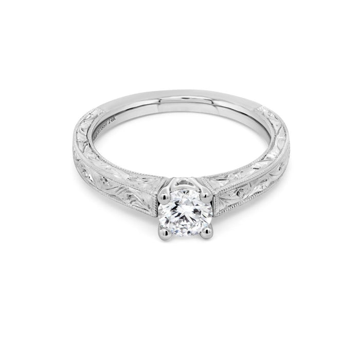 .50CTW Lab Grown Round Solitaire Engagement Ring