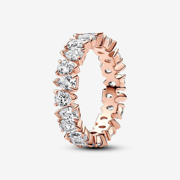FINAL SALE - Pandora Rose Gold Sparkle Ring