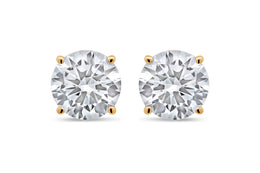 2.00CTW Lab Grown Diamond Studs Earrings