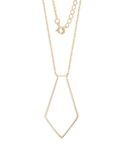 Casablanca Yellow Gold Ring Keeper Necklace