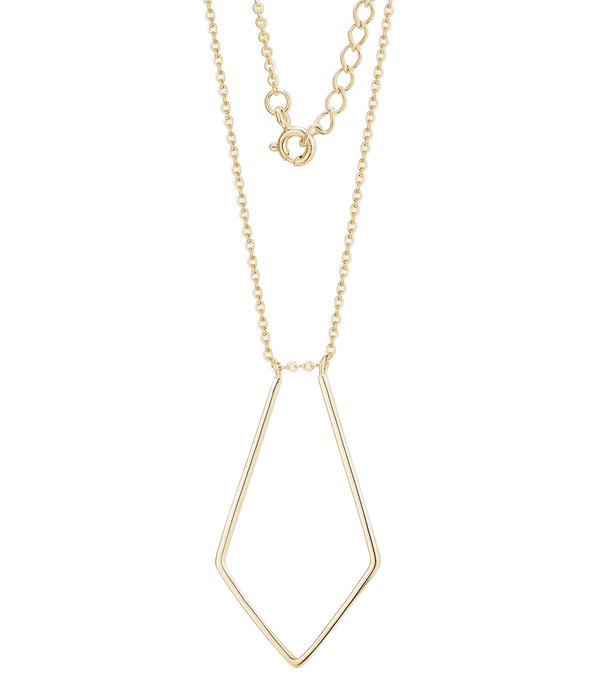 Casablanca Yellow Gold Ring Keeper Necklace
