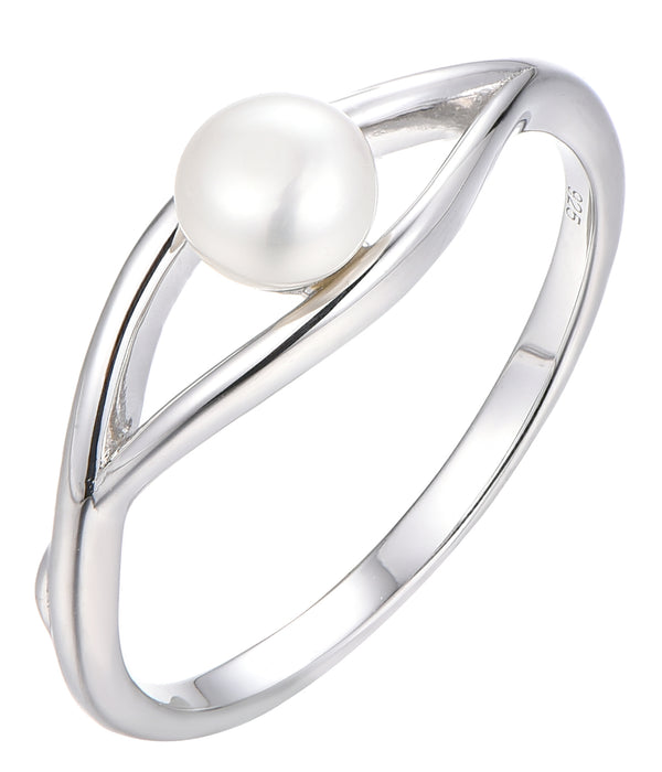 Casablanca Silver Pearl Ring