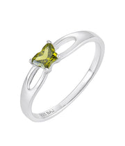 Casablanca Butterfly Birthstone Sterling Silver Children's Ring