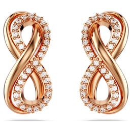 Swarovski Hyperbola Stud Infinity Earrings