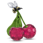 Swarovski Bee & Cherry Figurine