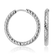 Steelx Stainless Steel Hoop Earrings