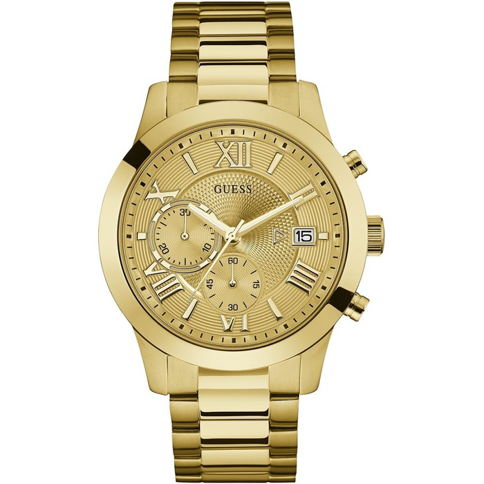 Guess Men's Multi-Function Gold Tone Watch