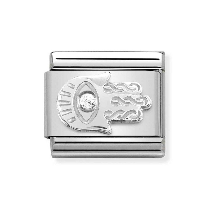 Nomination Italy Classic Link CZ Fatima Charm