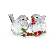Swarovski Idyllia Bird Couple & Berries Figurine