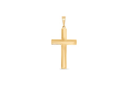 10kt Yellow Gold Cross Pendant