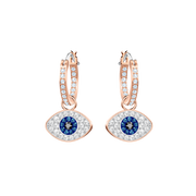 Swarovski Evil Eye Mini Hoop Earrings
