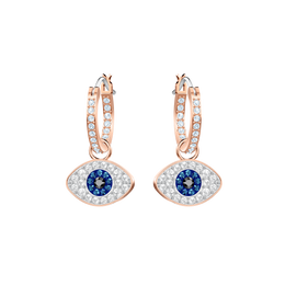 Swarovski Evil Eye Mini Hoop Earrings