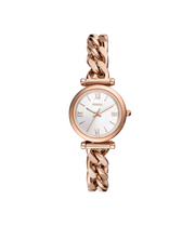 Fossil Women's Charlie Rose Gold Tone Watch