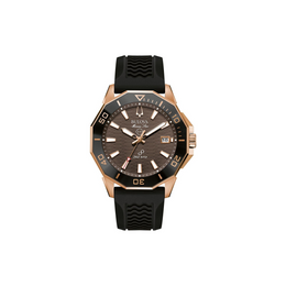Bulova Marine Star Men's Watch: Rose Tone