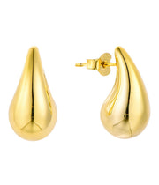 Casablanca Sterling Silver Moon Drop Earrings