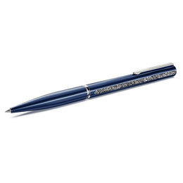 Swarovski Shimmer Glide Pen: Blue Chrome
