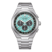 Citizen Men's Forza Chrono Watch: Light Blue Dial
