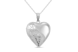 Casablanca Silver Heart Locket
