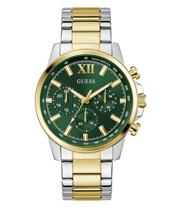 Guess Men's Multi-Function Two-Tone Watch