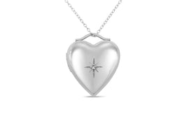 Casablanca Diamond Heart Locket