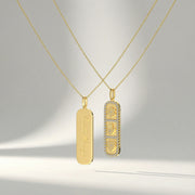 Yellow Gold Plated Elements Necklace SS25N003G
