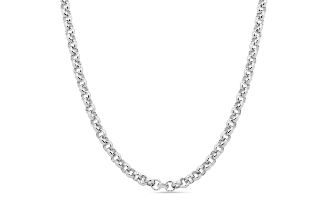 Sterling Silver 4.5MM Rolo Chain