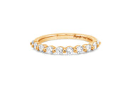 .50CTW Lab Grown Diamond Bubble Wedding Band