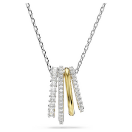 Swarovski Hyperbola Two-Tone Necklace & Chain