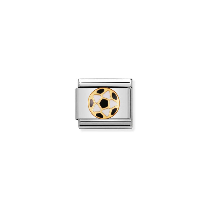 Nomination Italy Classic Link Soccer Ball Charm