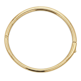 Casablanca Yellow Gold Plated Classic Rounded Bangle