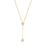 Elle Sterling Silver Sway Opal Necklace
