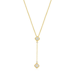 Elle Sterling Silver Sway Opal Necklace