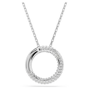 Swarovski Dextera Silver Crystal Necklace & Chain