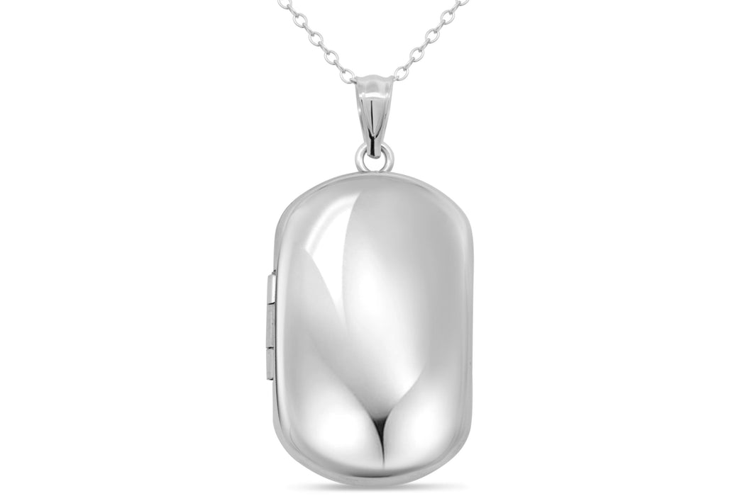 Casablanca Curved Rectangle Locket